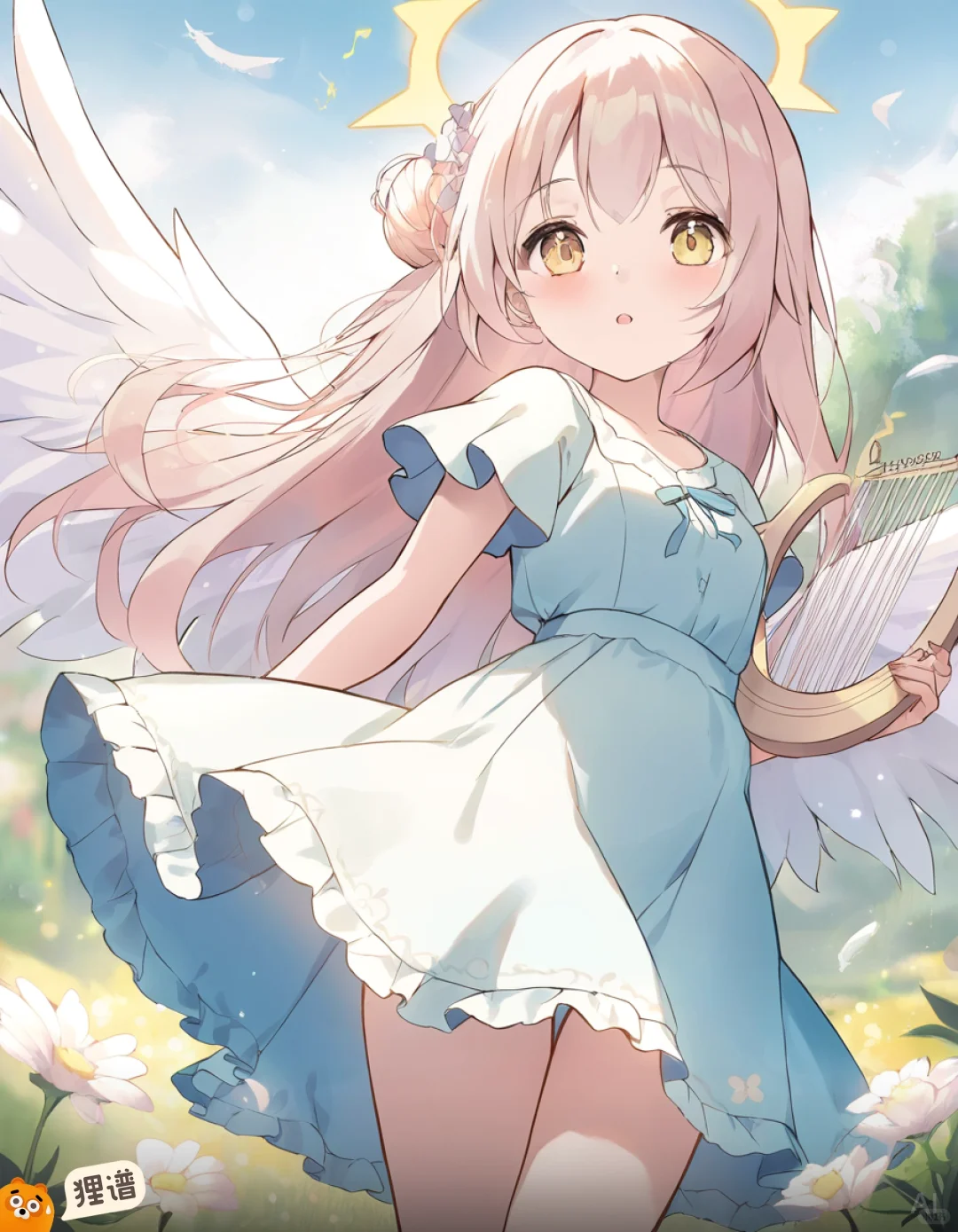 小天使来唱圣歌啦