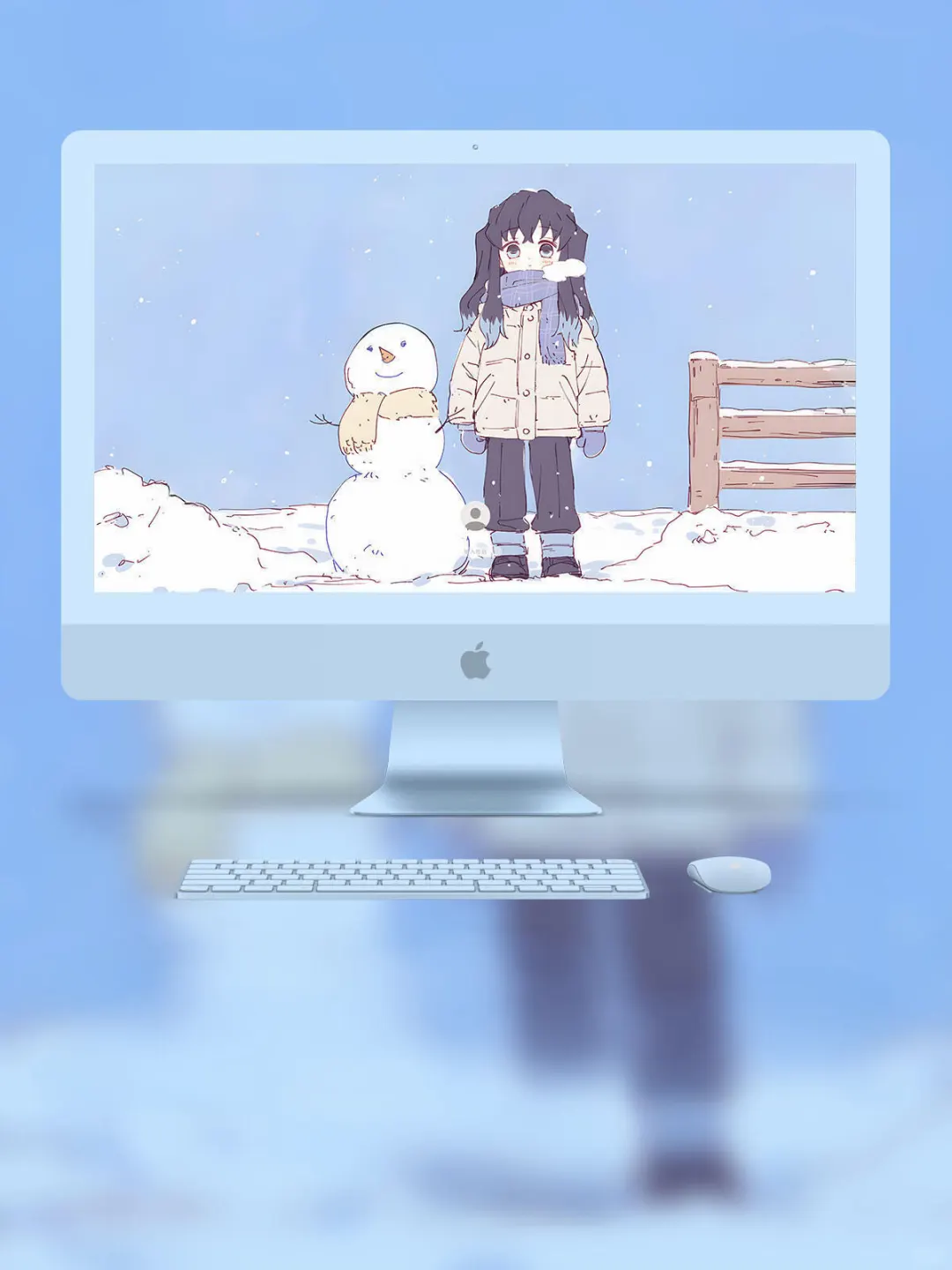 鬼灭之刃壁纸｜时透无一郎｜⛄️