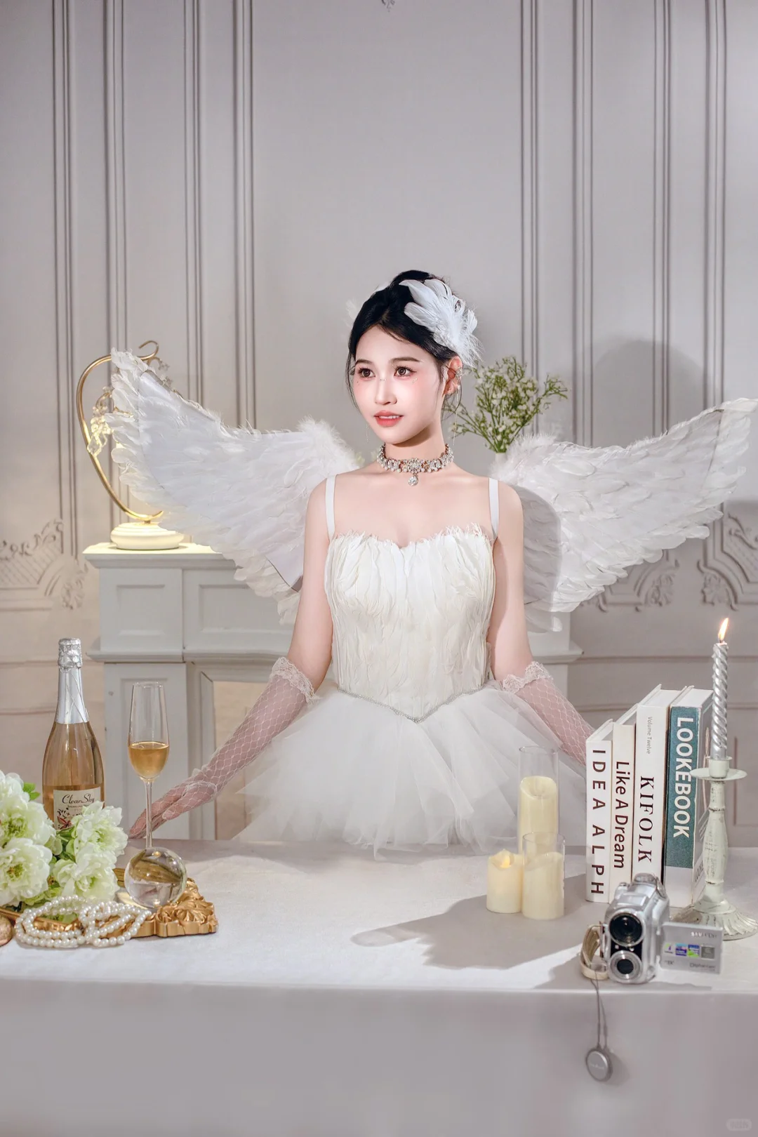 生日写真🎂ins上超火的天使少女写真太绝了❗