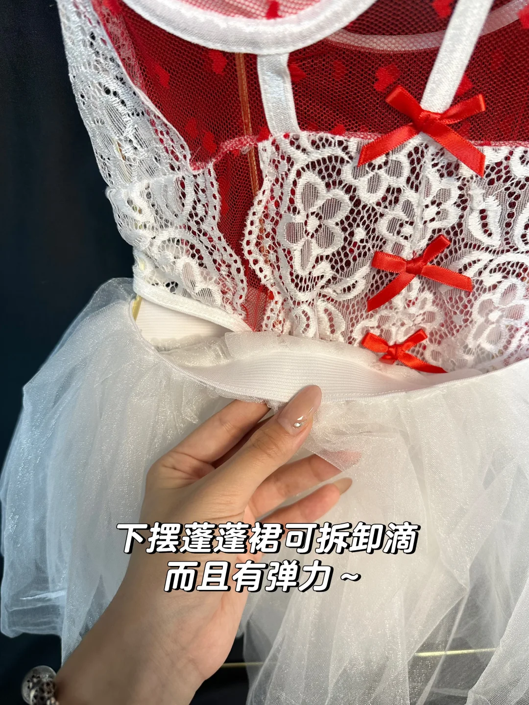 钓系姐姐的烧欲感穿搭…搭配蓬蓬裙好欲！！