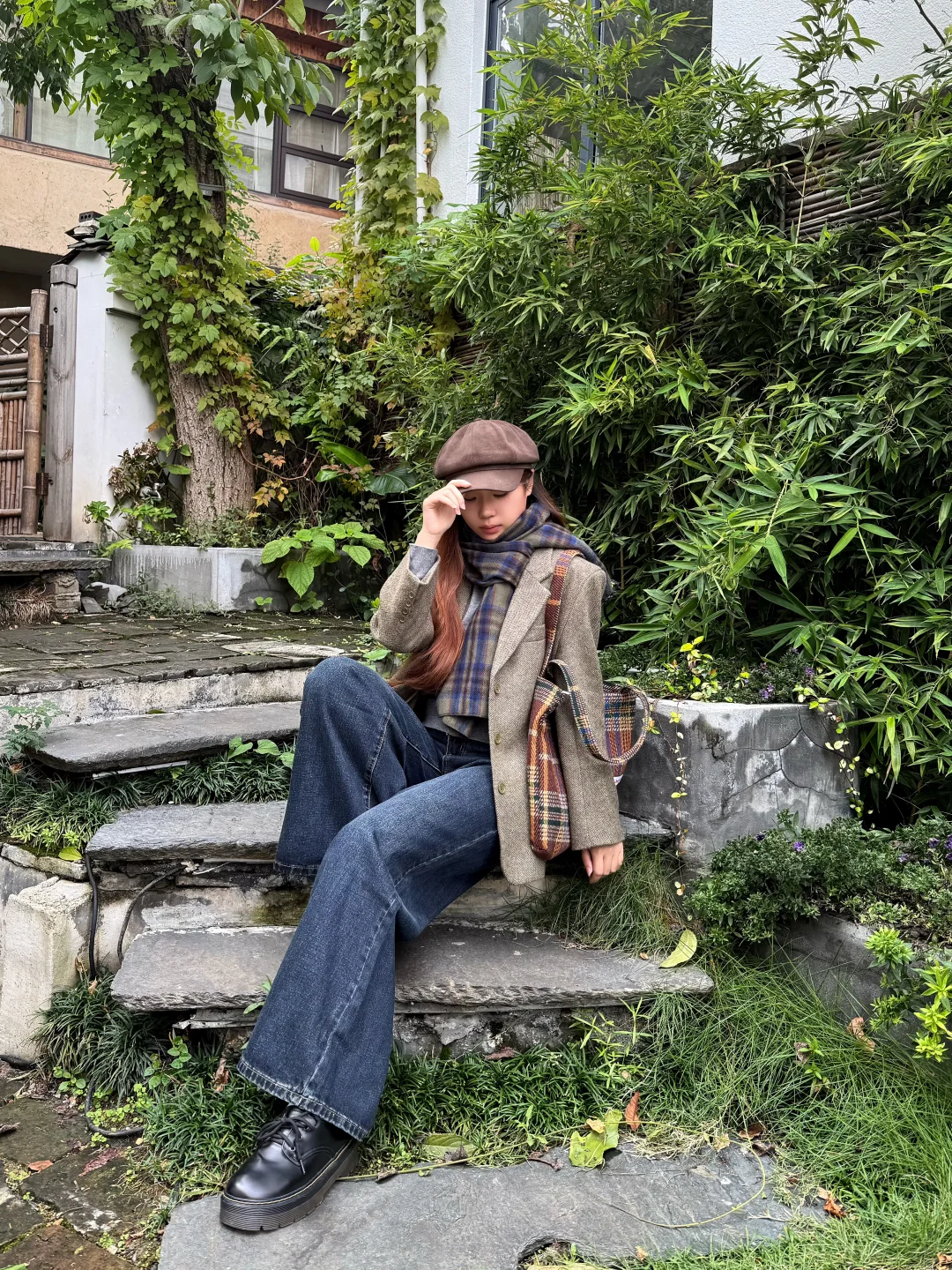 我真的超会穿！文艺复古风韩女🔗（Day53/100）