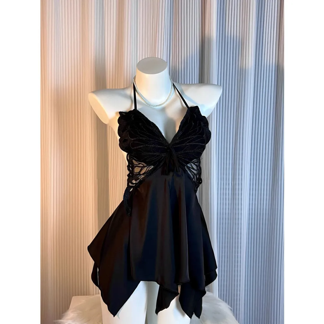 暗黑蝴蝶吊带｜拽姐出街斩男又斩女🦋