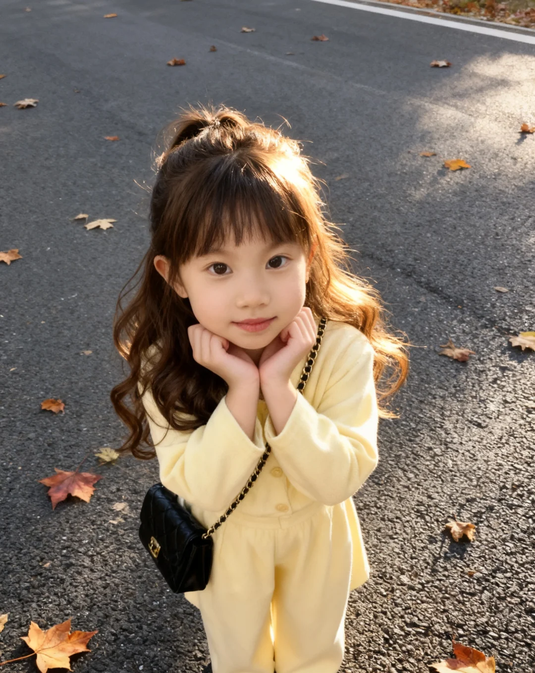 秋天的她也太漂亮了🍁