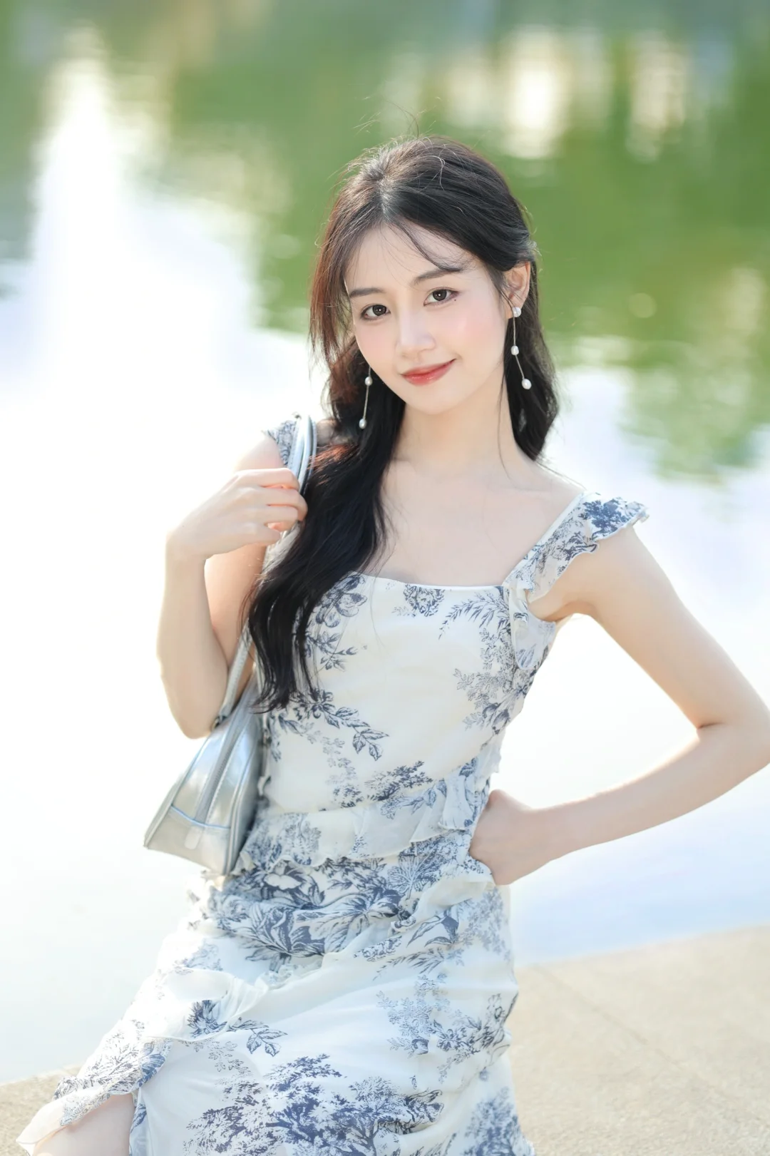 清冷温柔🍃穿上就是行走的水墨画~