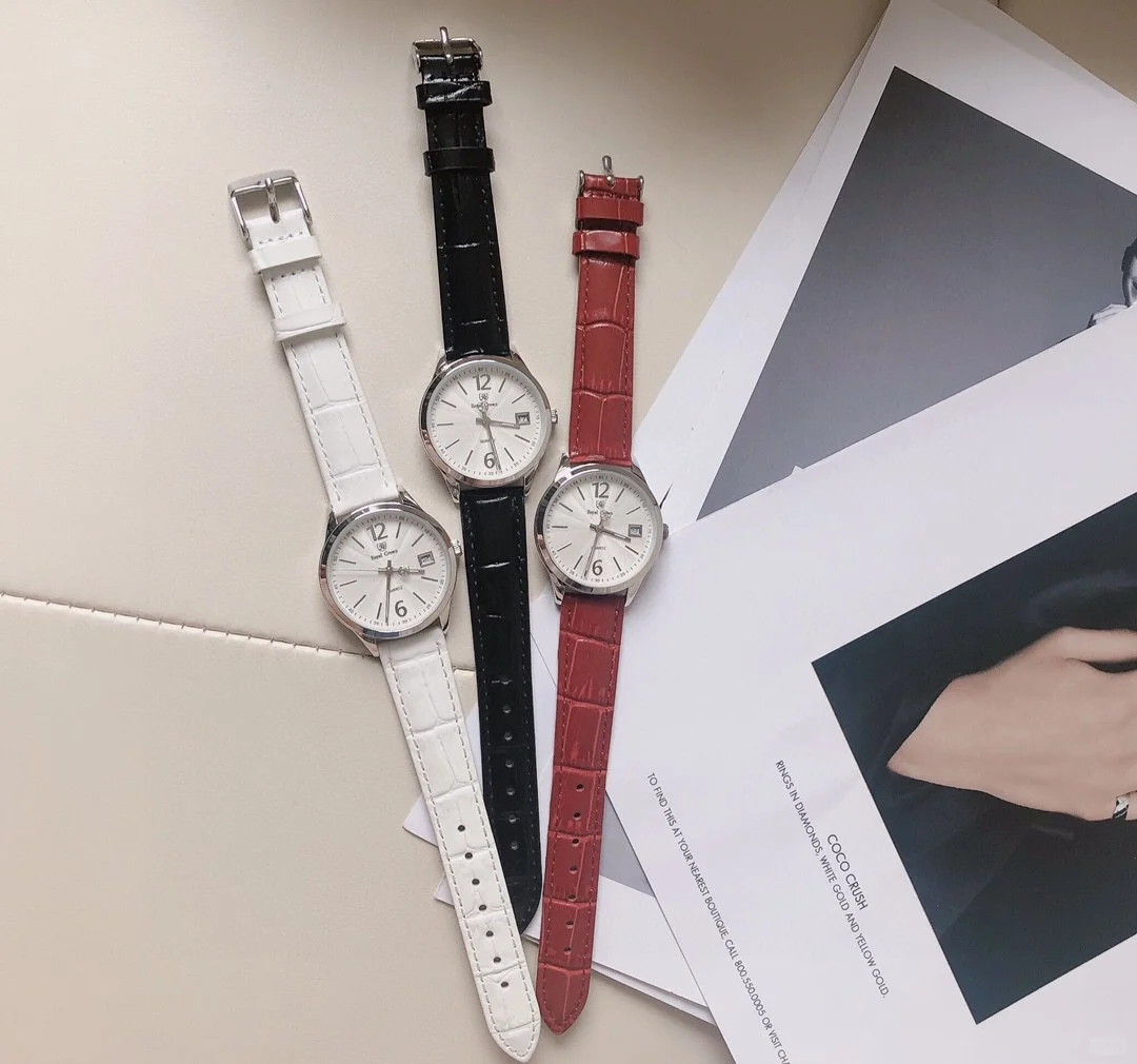 简约通勤百搭休闲女表[玫瑰]