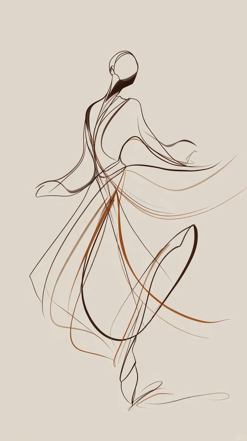 当线条开始舞蹈，灵魂也随之轻盈