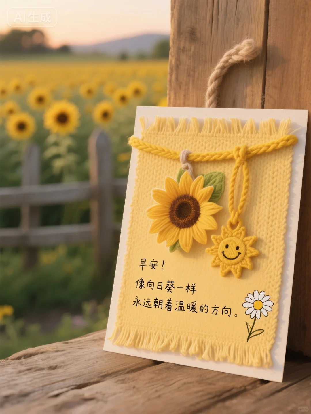 📝໑ຼ₂₀₂₅/₁₁.₀₇✨早安 向日葵织就的温暖晨语