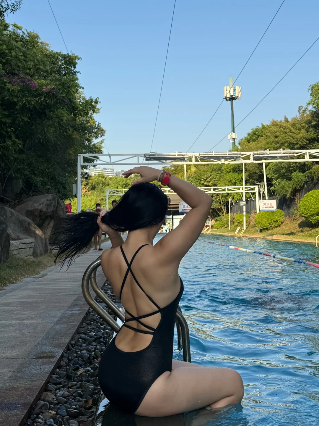 冬天泡泳池才是真·反季节快乐！谁懂啊❄️