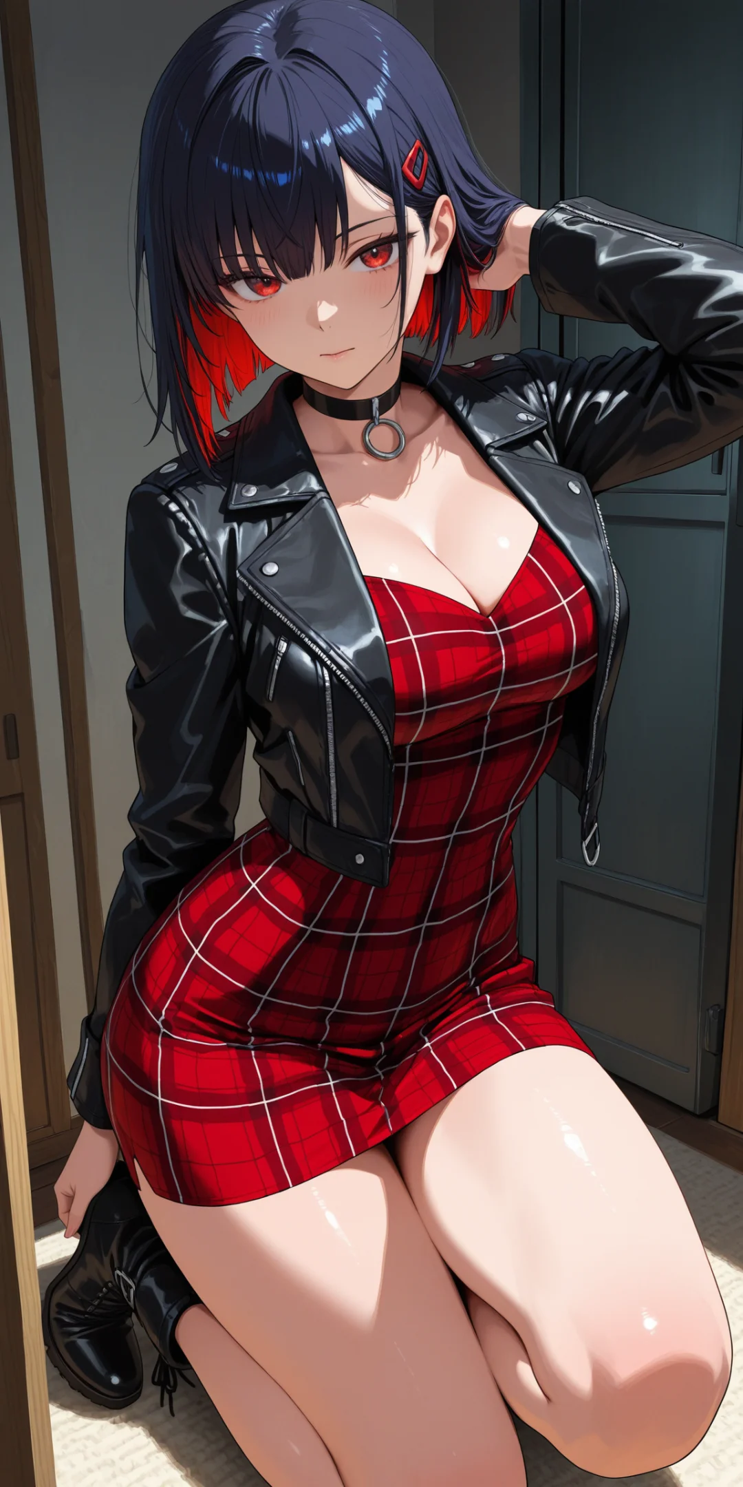 性感的黑皮（点击全屏）