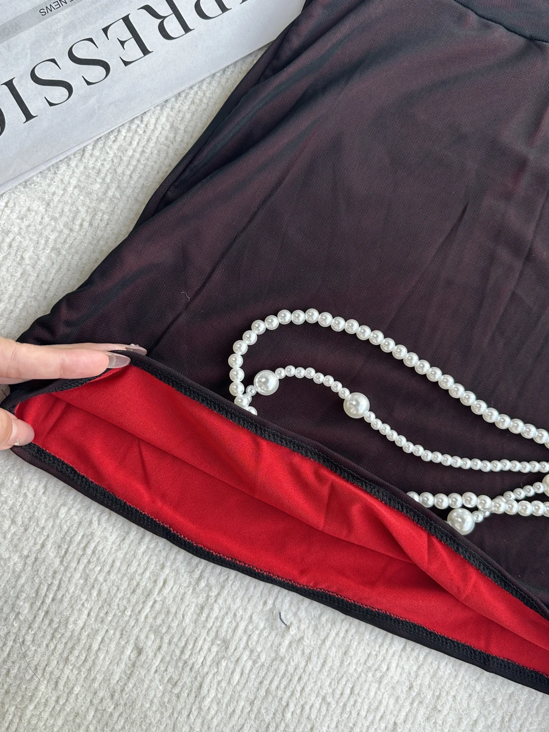 哇靠..这件包臀裙的钓系姐感真无人能及！