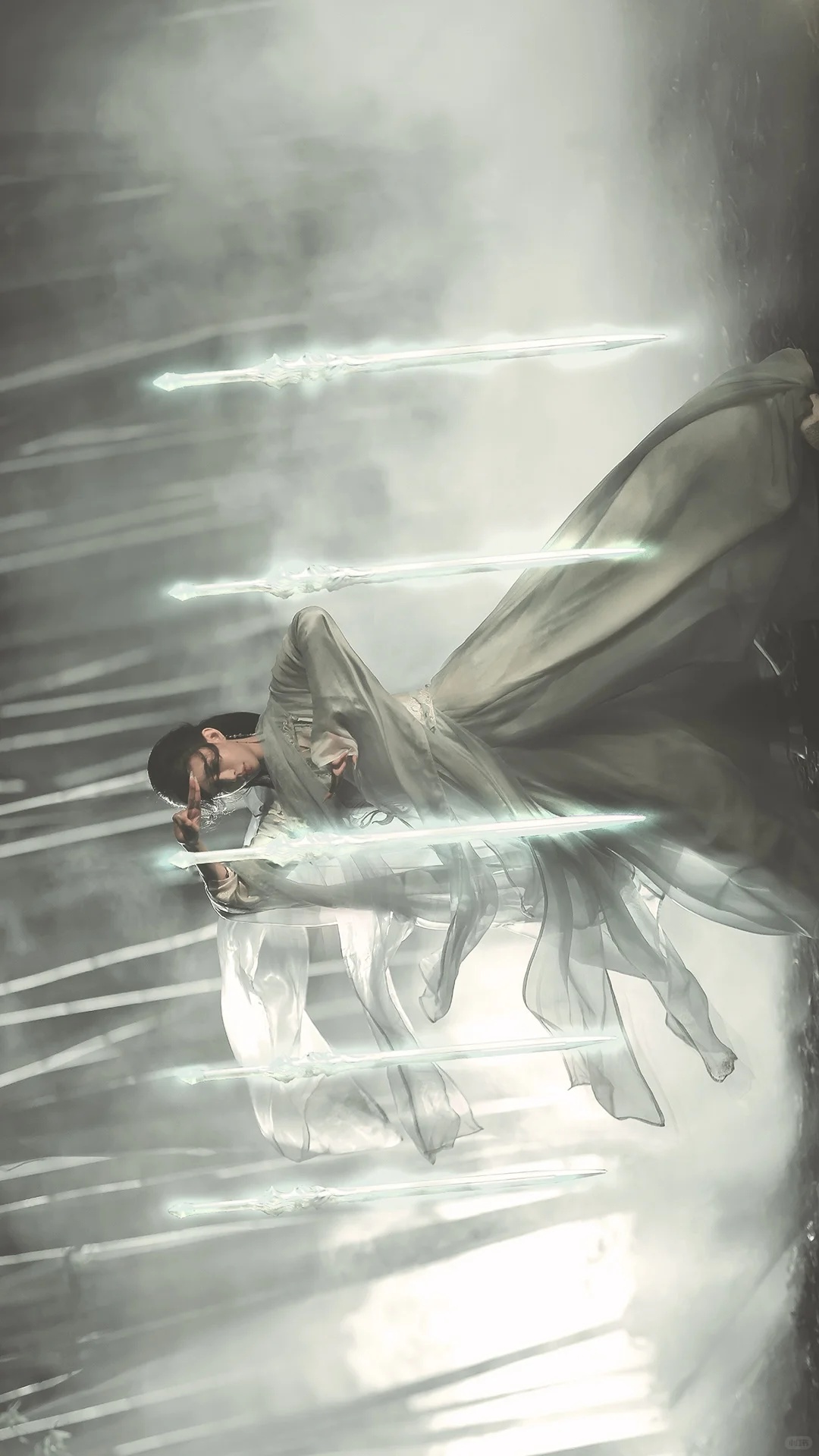 一袭青衣，竹林剑仙