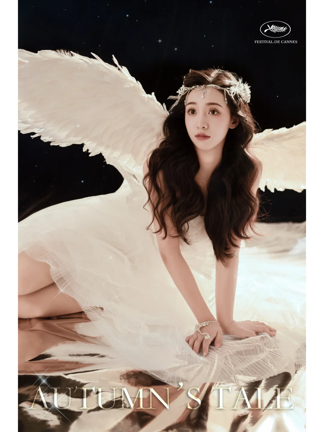 神女爱世人✨坠入凡间的天使女神写真