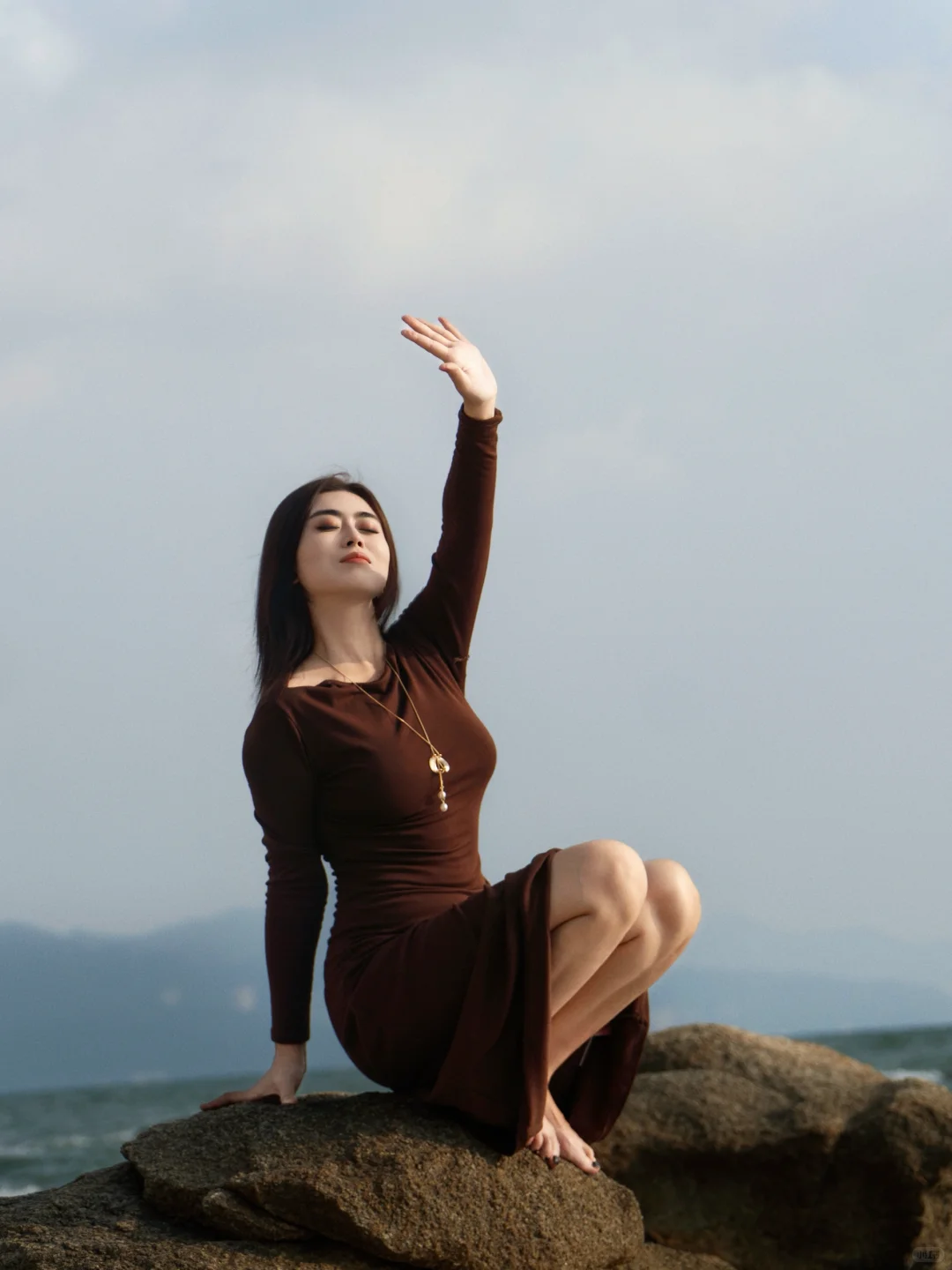 海水和礁石的相互碰撞🌊