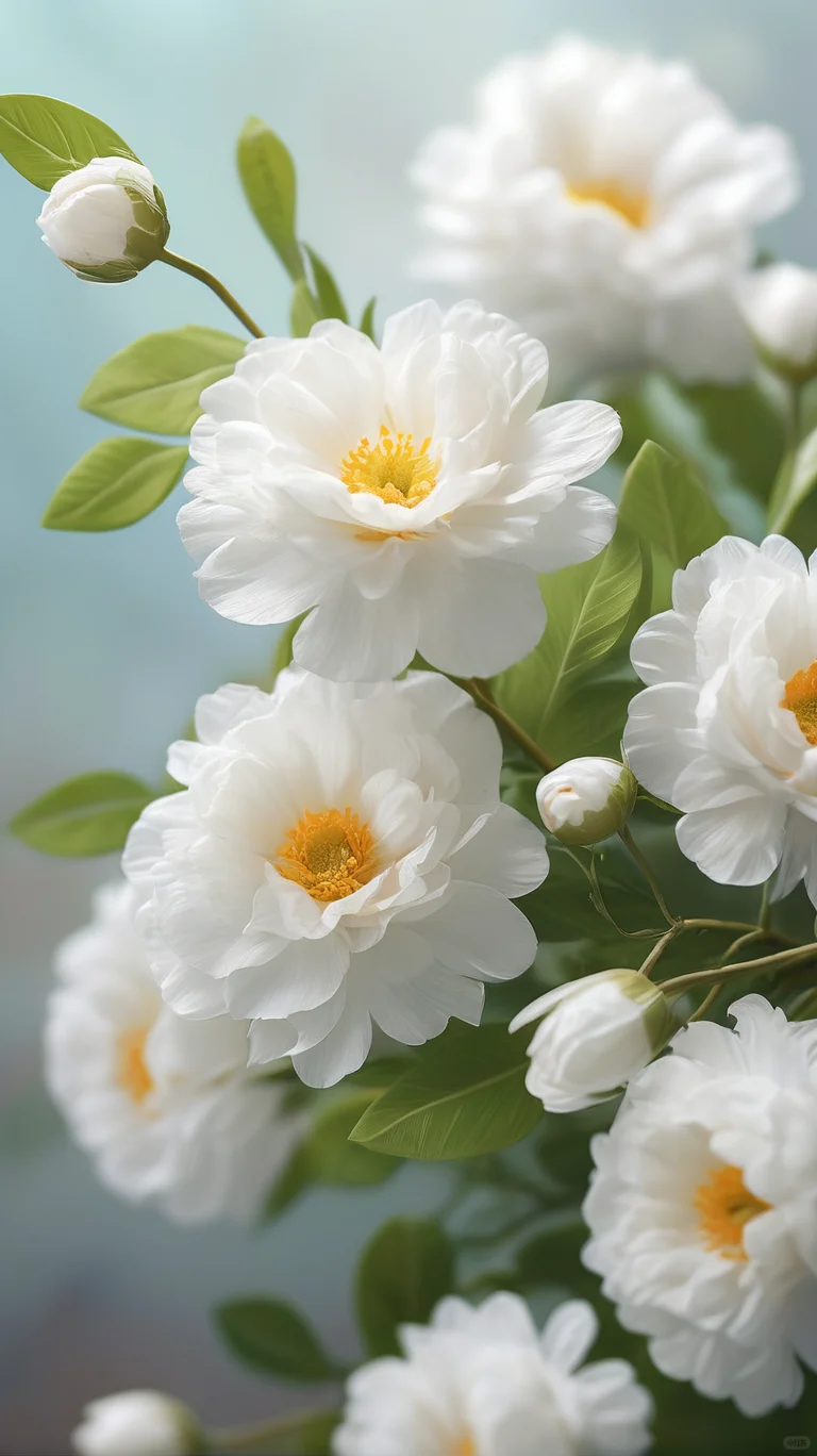 手机壁纸｜清冷感花语壁纸！✨