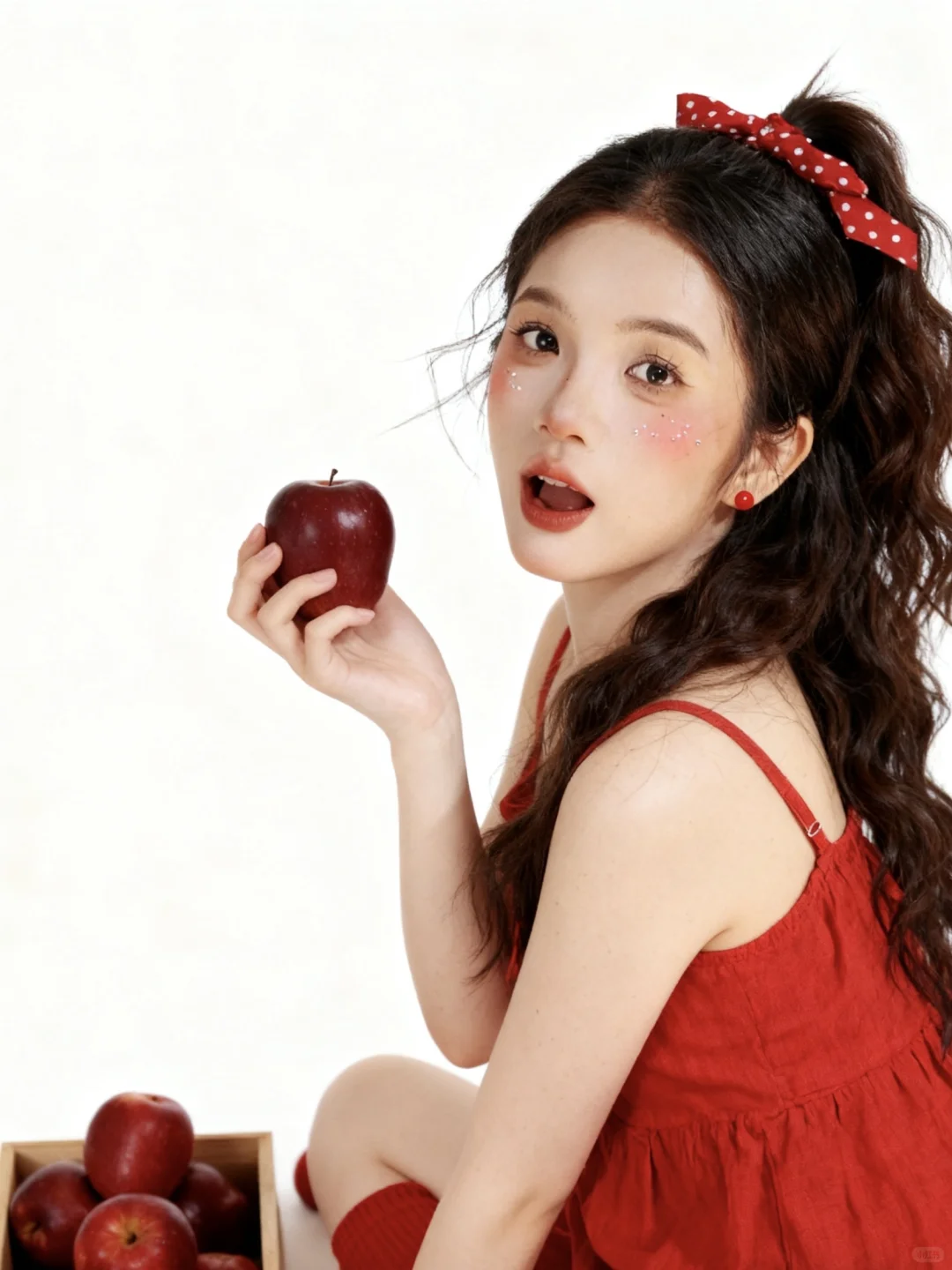 🍎苹果少女写真AI指令已送达