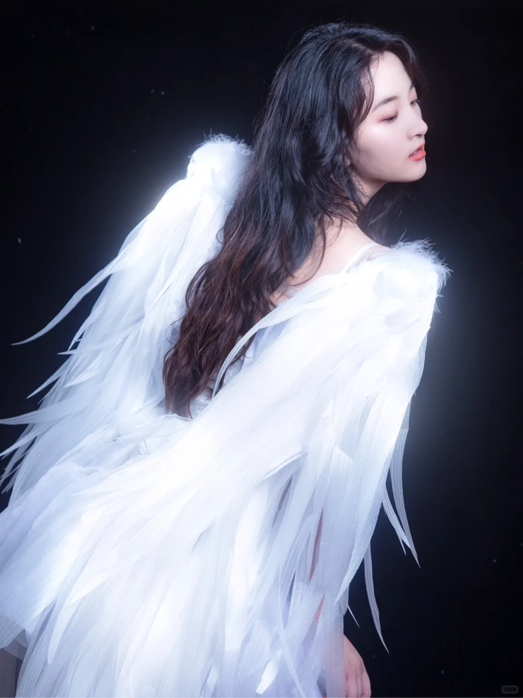 破碎感天使写真拍照姿势