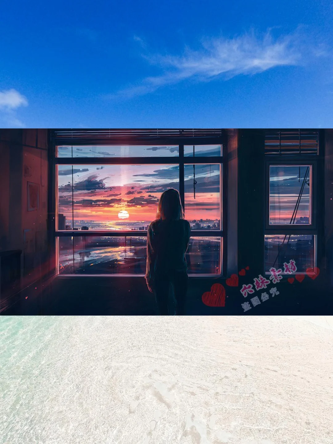 动漫场景插画集4K8K手机电脑壁纸素材