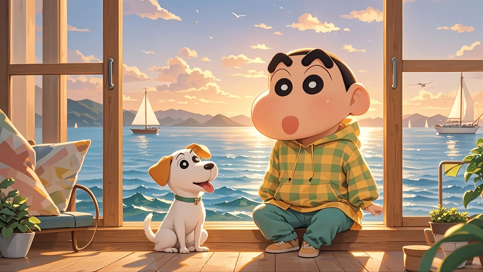 寄一片春日部，置于我的桌案[葡萄R][太阳R]