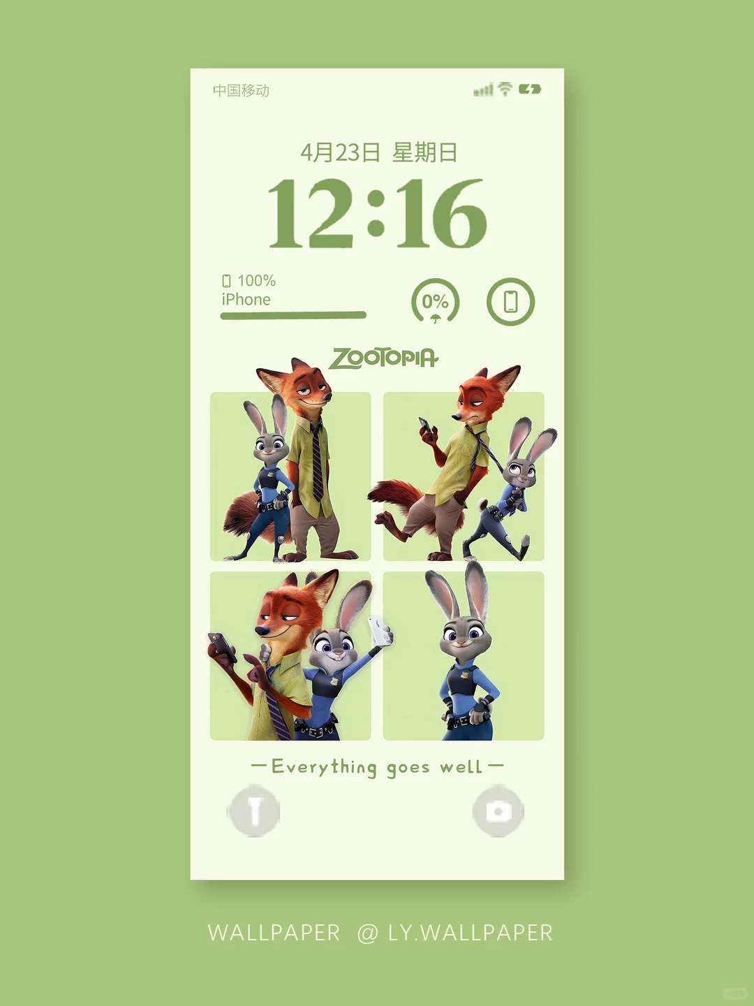 疯狂动物城|545|朱迪尼克手机壁纸