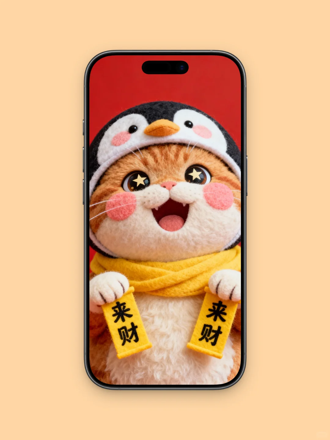 每日壁纸分享——毛毡猫猫系列（手机版）