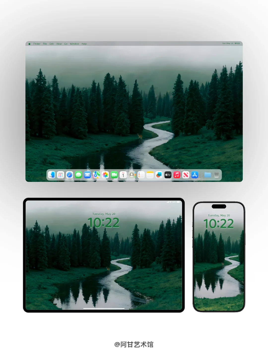 “那你呢？为何如此迷恋绿色🌱”｜壁纸