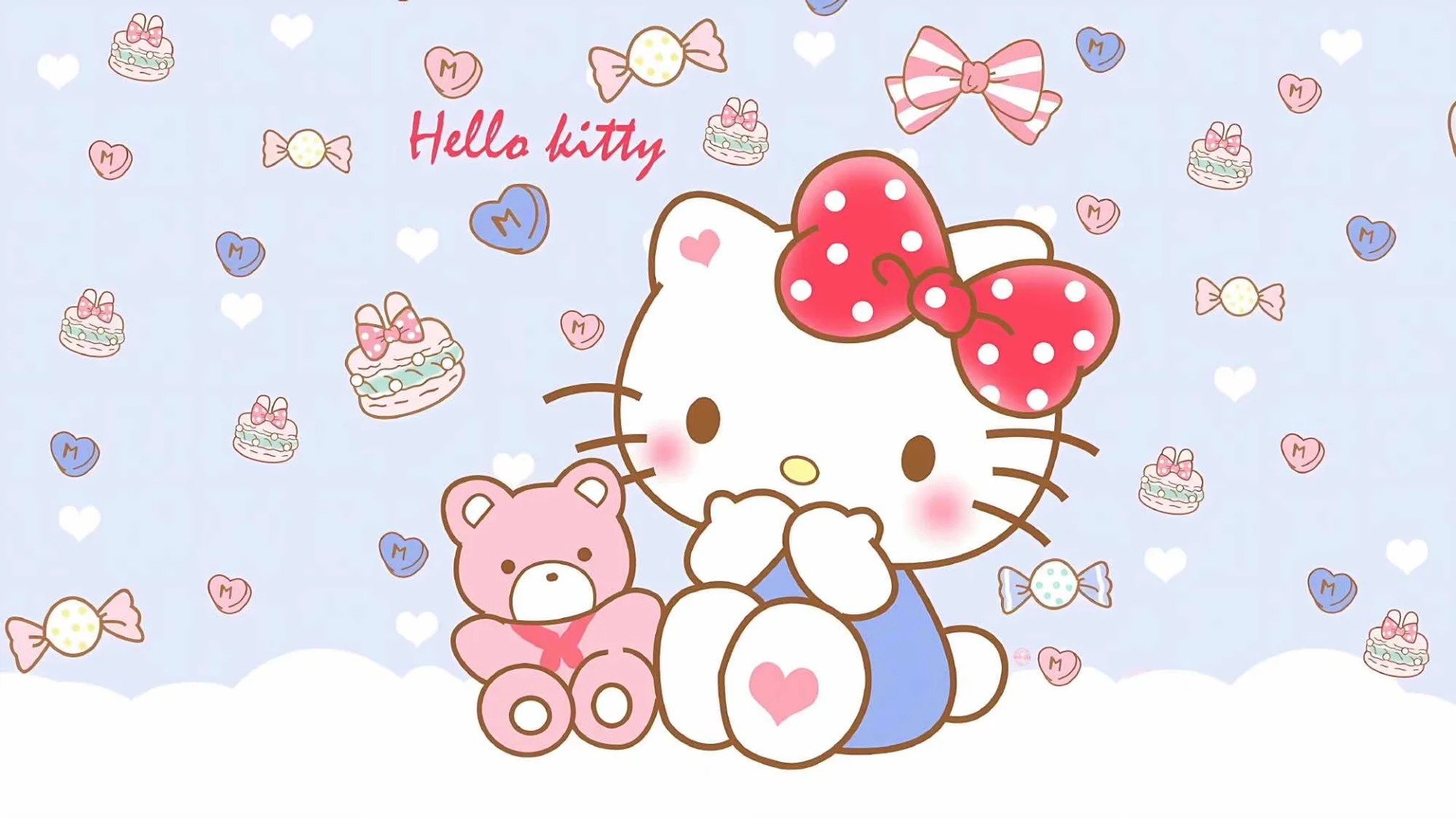 一些可爱的helloKitty电脑/ipad桌面壁纸