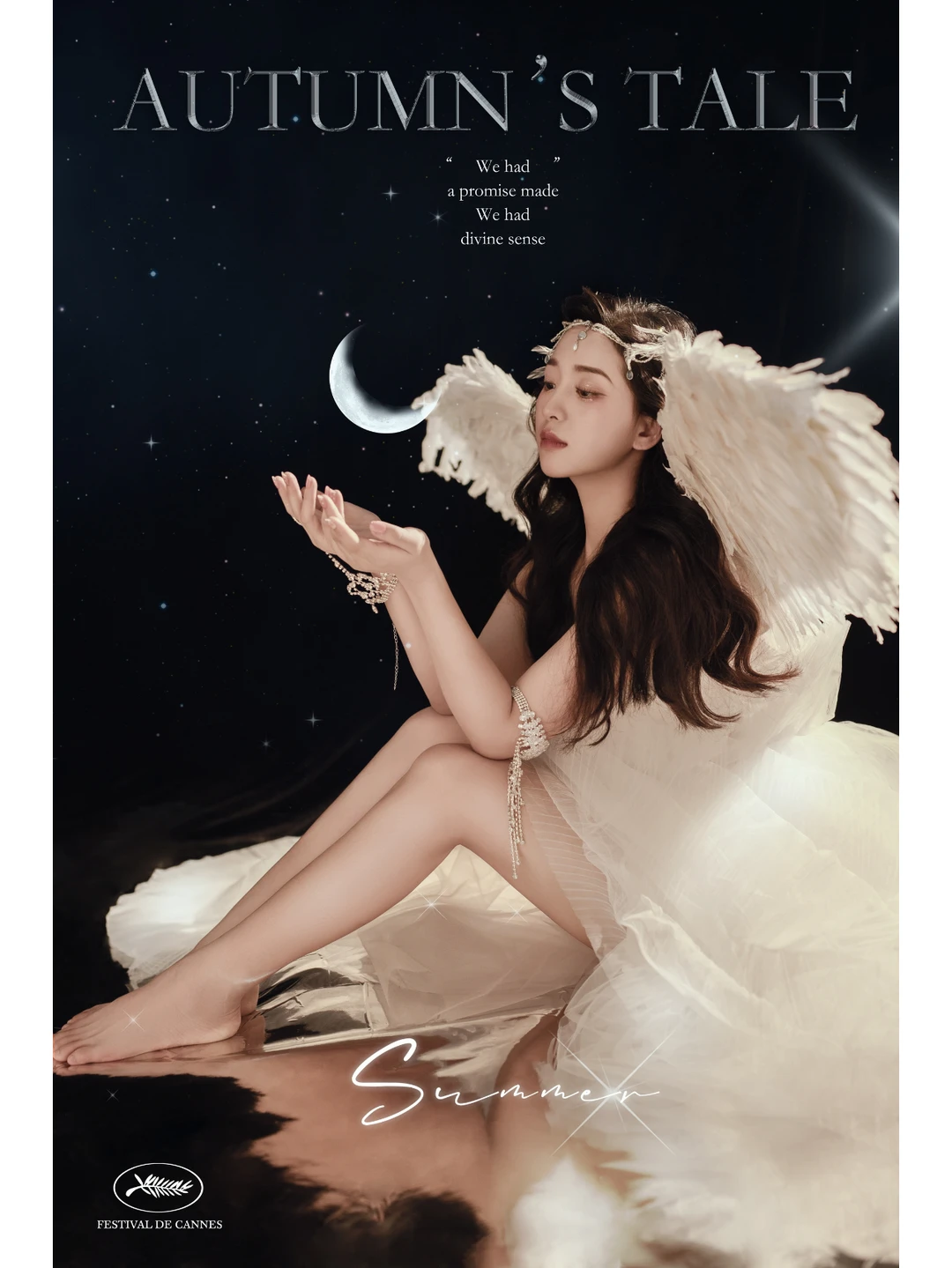 神女爱世人✨坠入凡间的天使女神写真