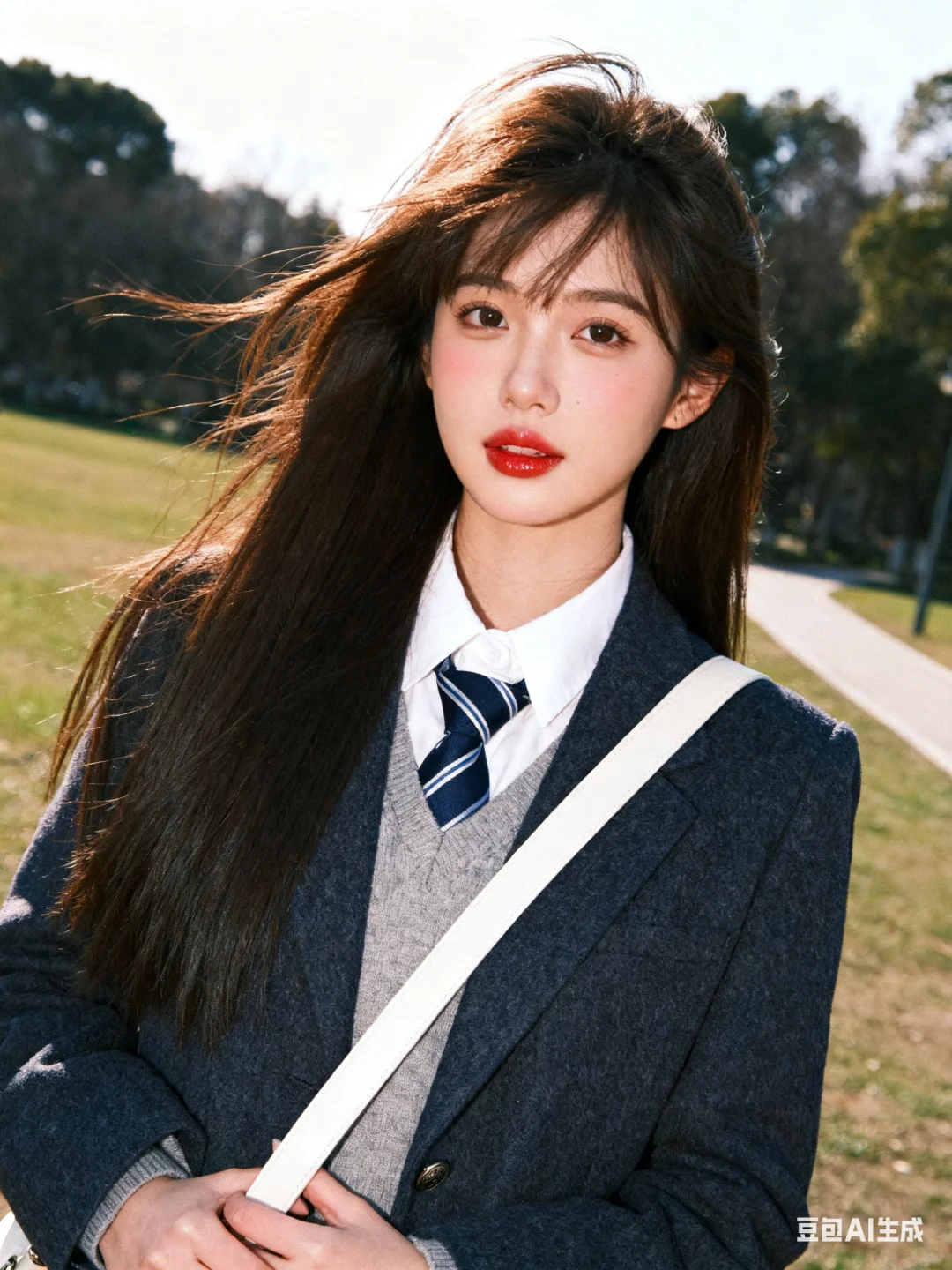 韩系秋日氛围感📷(无成本豆包指令)