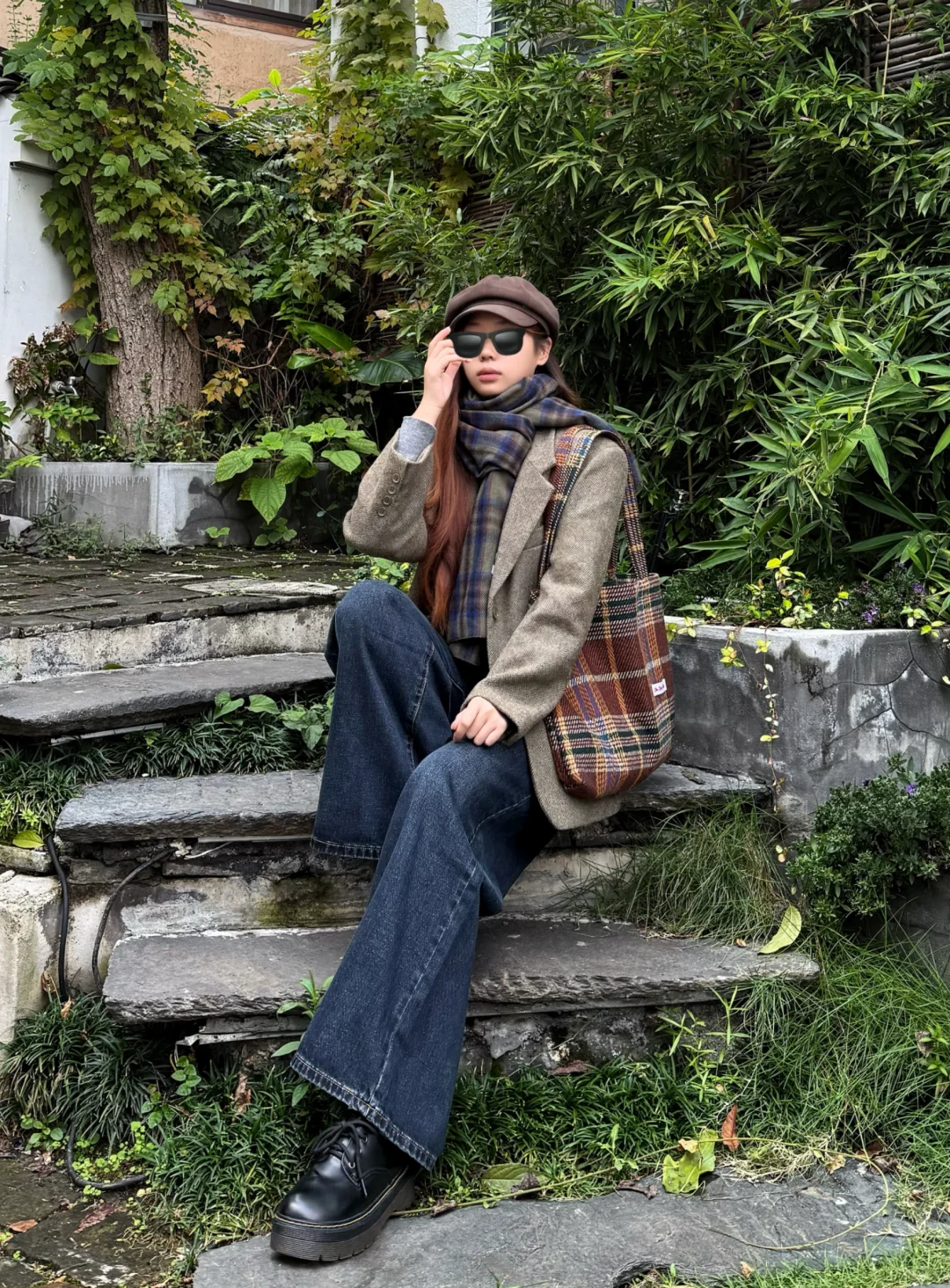 我真的超会穿！文艺复古风韩女🔗（Day53/100）