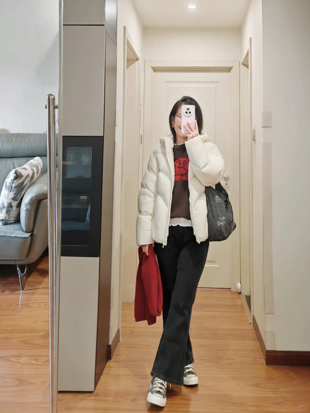 155/92 小个子的简单穿搭 保暖最重要