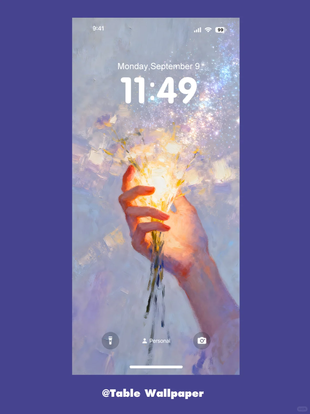 我闪闪发光|正念壁纸Z425