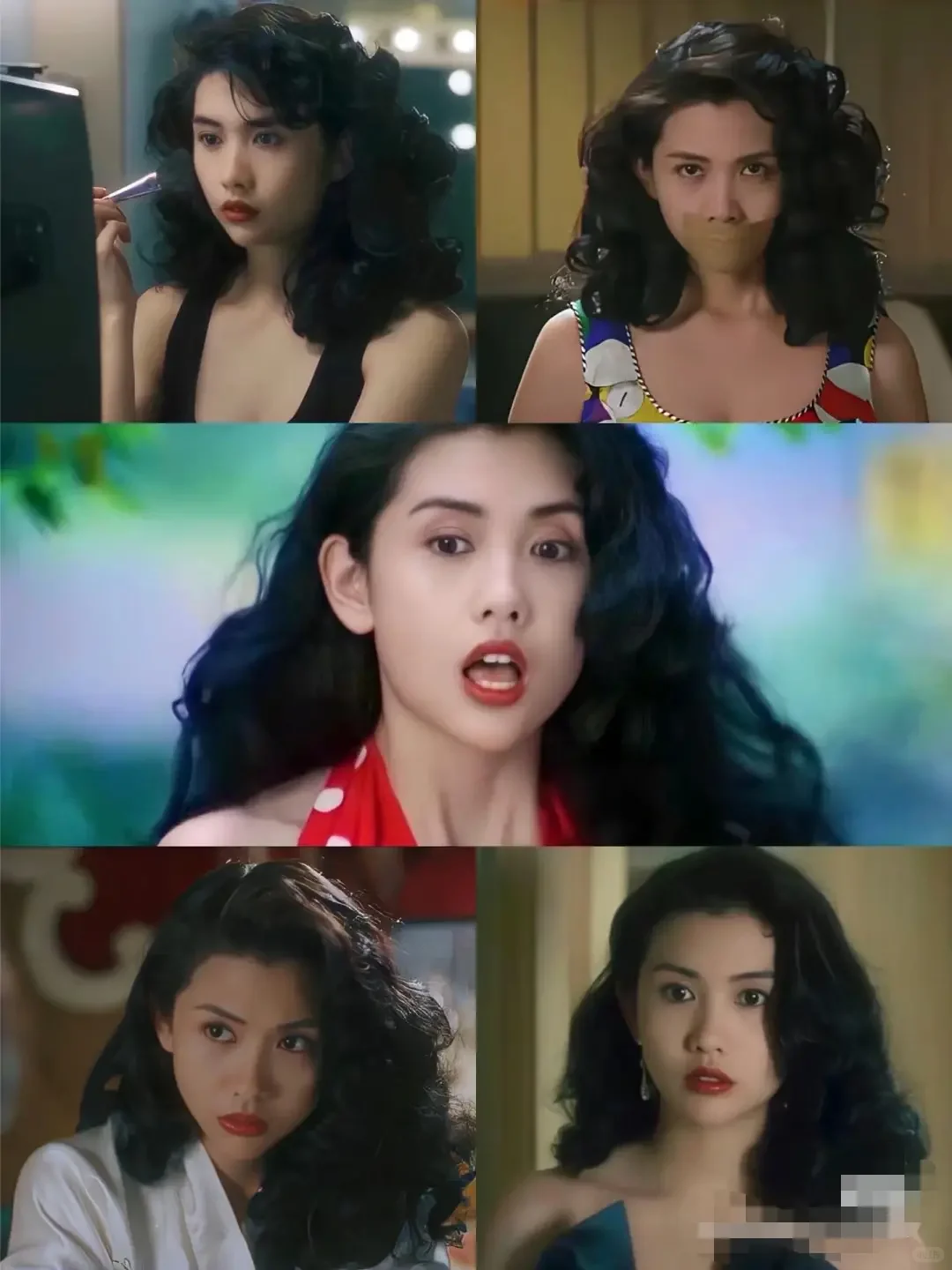 妩媚，风情万种女人味十足，还有什么形容词