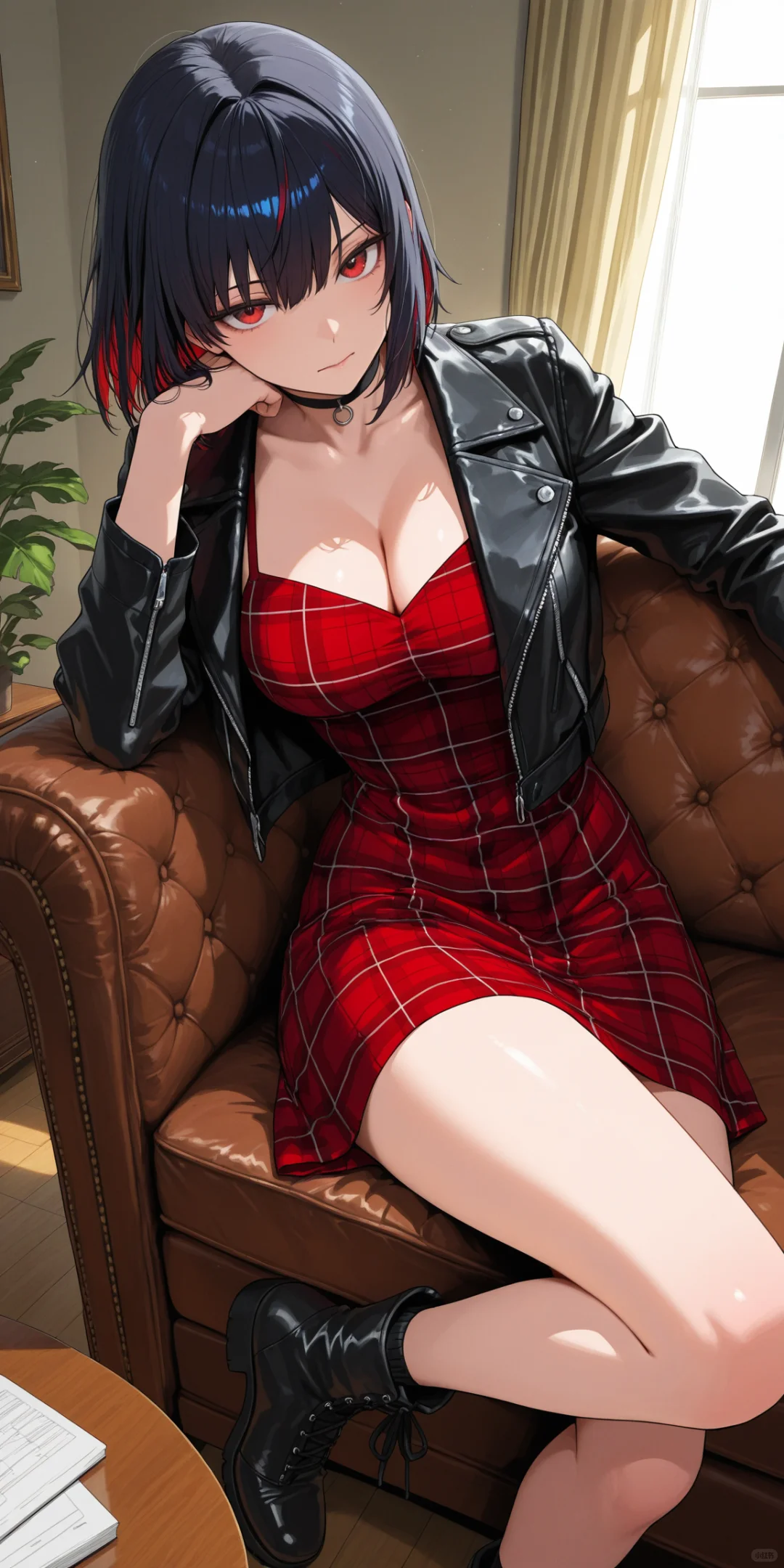 性感的黑皮（点击全屏）