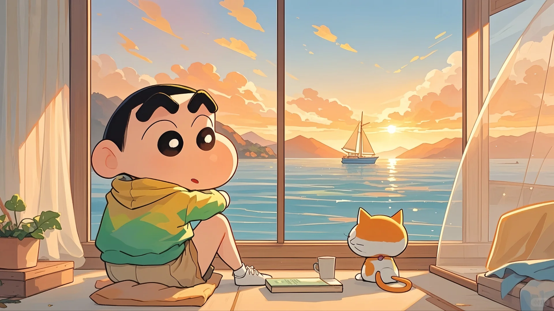 寄一片春日部，置于我的桌案[葡萄R][太阳R]