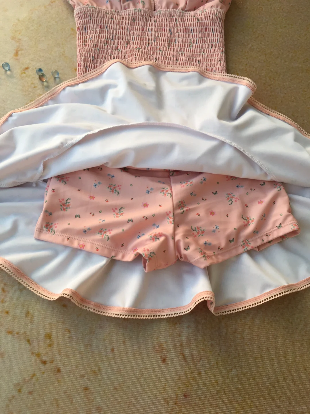 谁懂🎀这套分体泳衣把我甜成迪士尼在逃公主