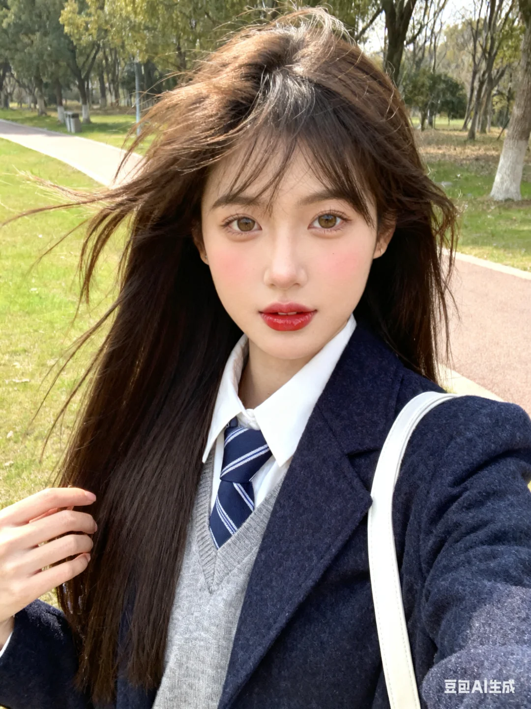 韩系秋日氛围感📷(无成本豆包指令)