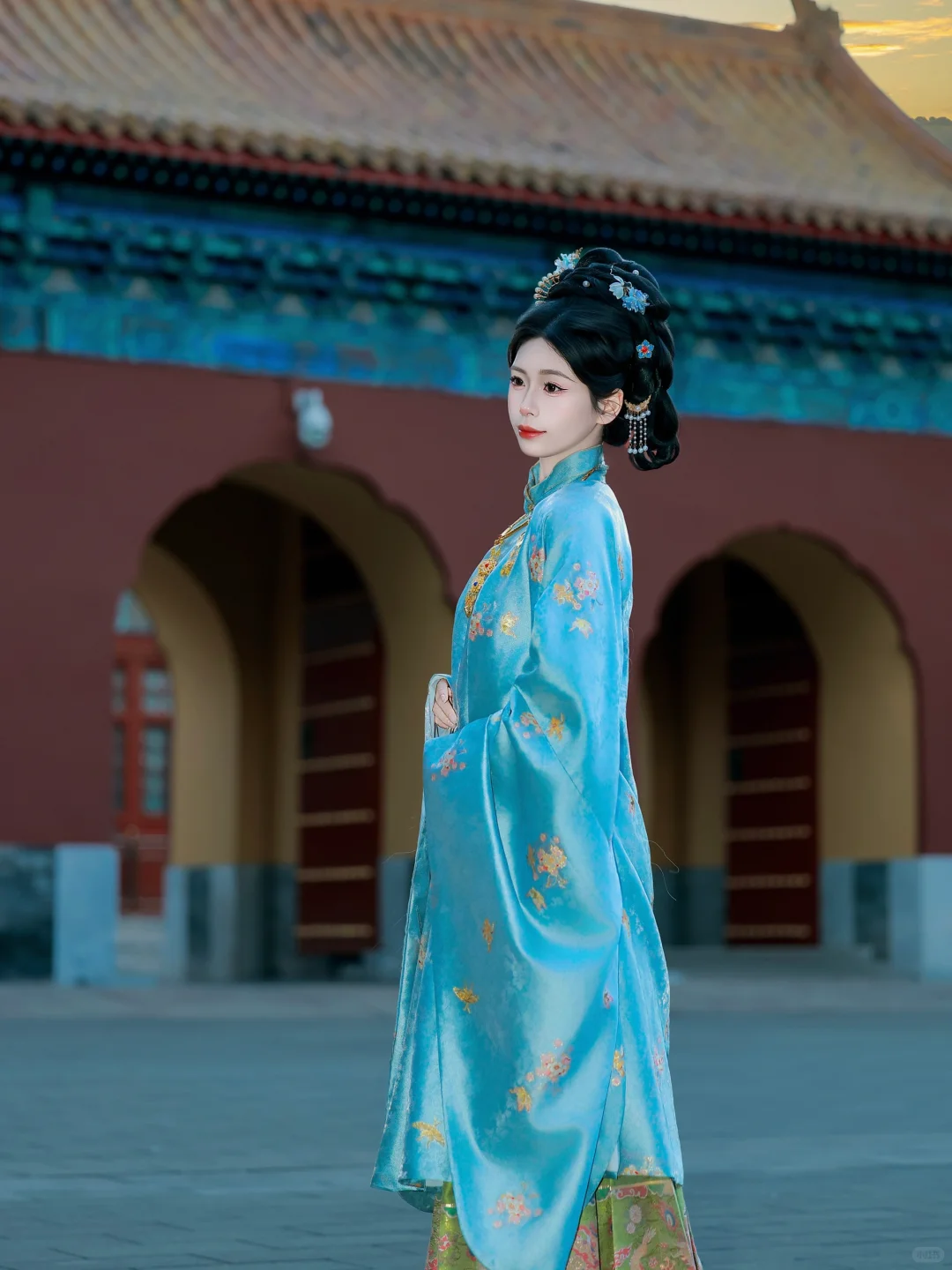 明制汉服的快乐，温柔又端庄💗拍照巨出片