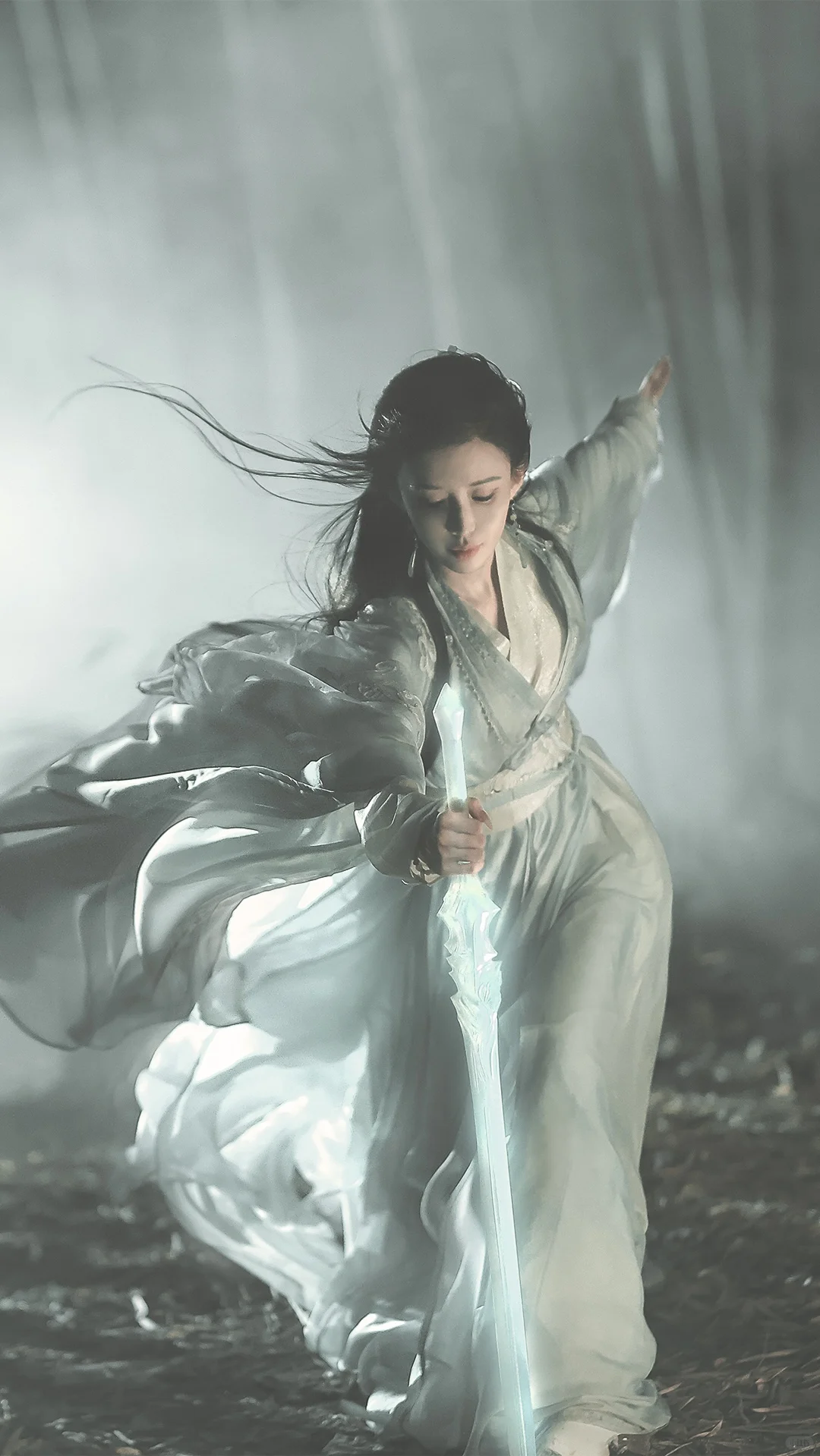 一袭青衣，竹林剑仙