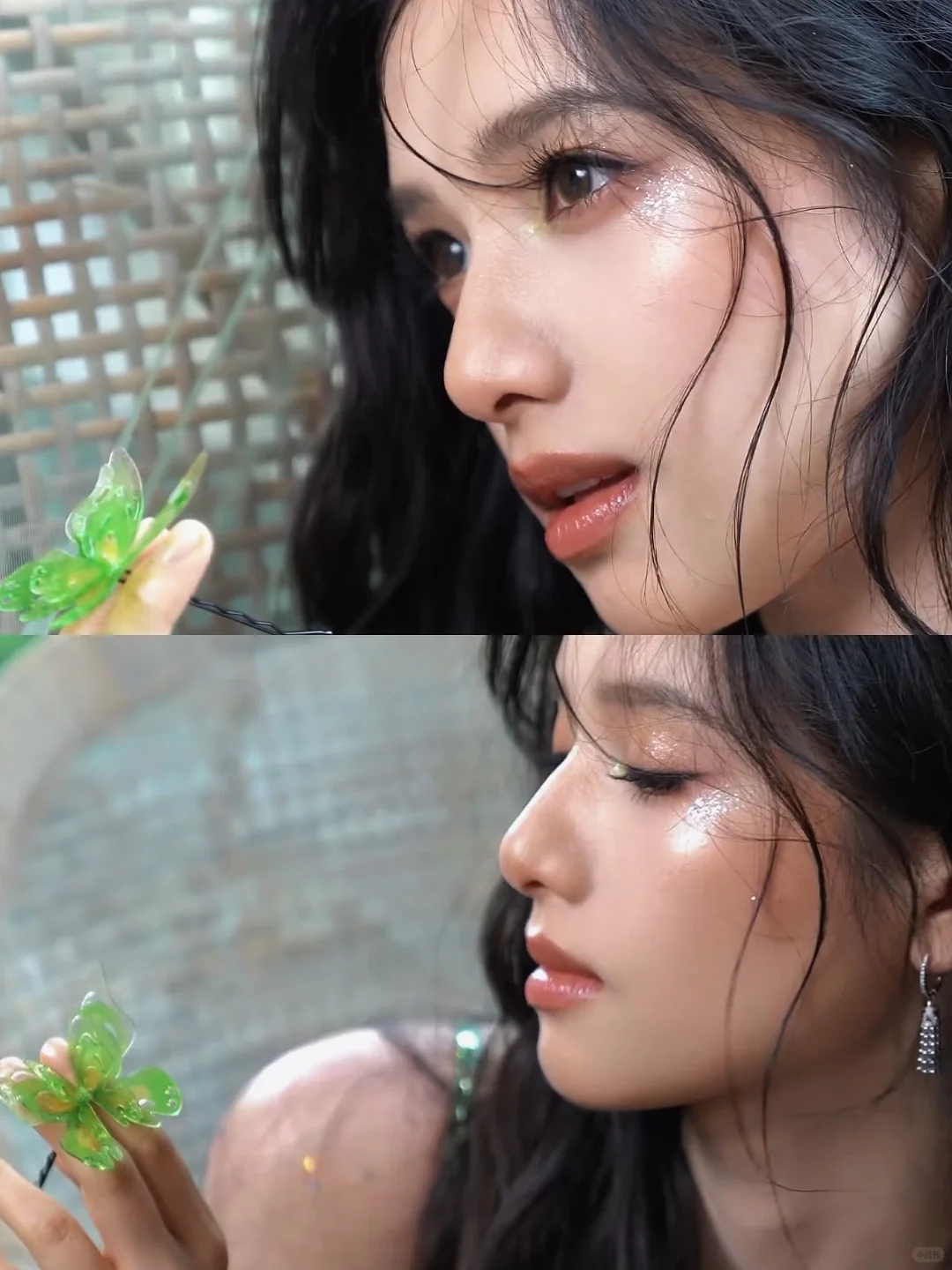 谁来懂一下张婧仪雕塑般的脸。。。