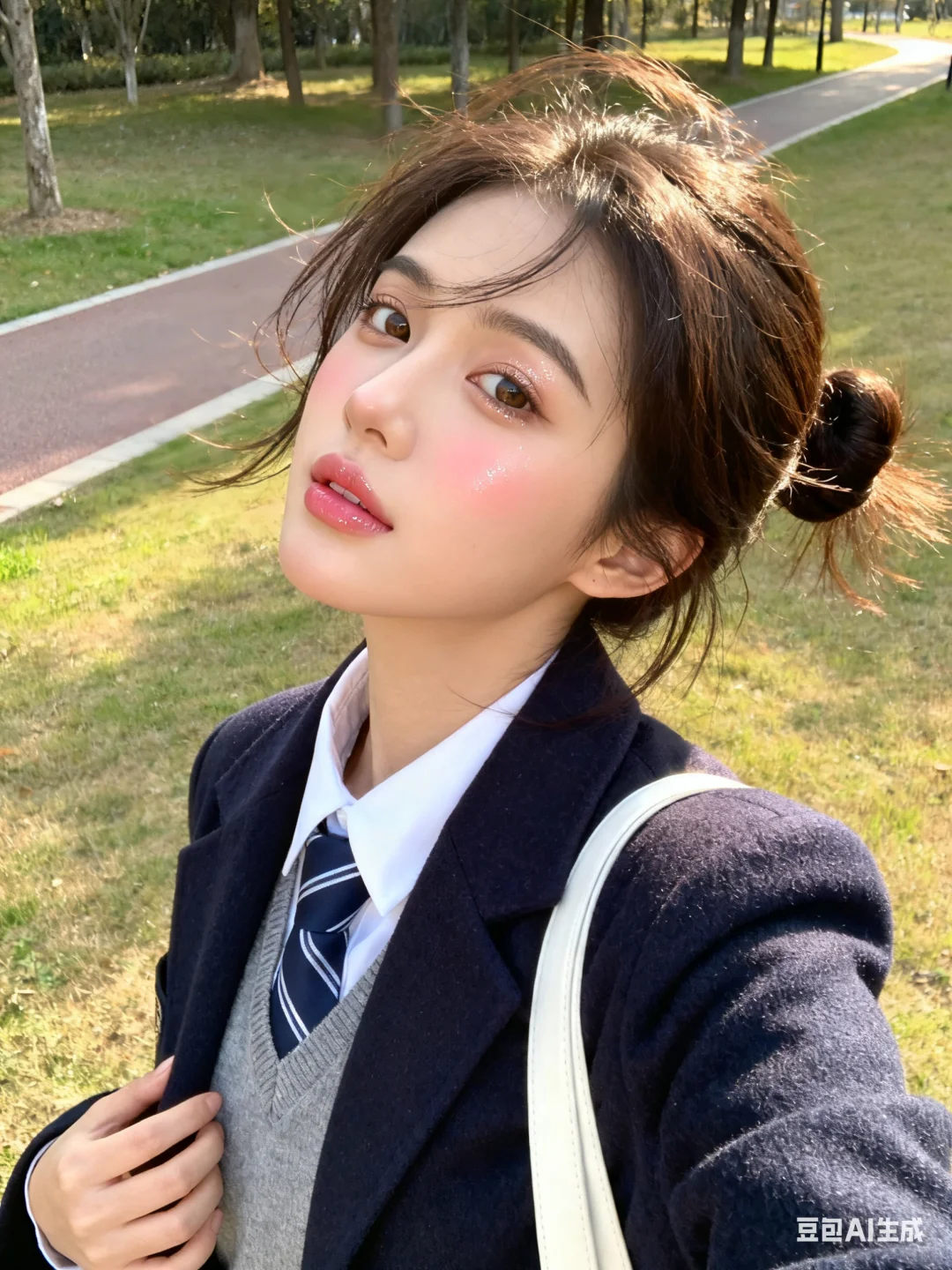 韩系秋日氛围感📷(无成本豆包指令)