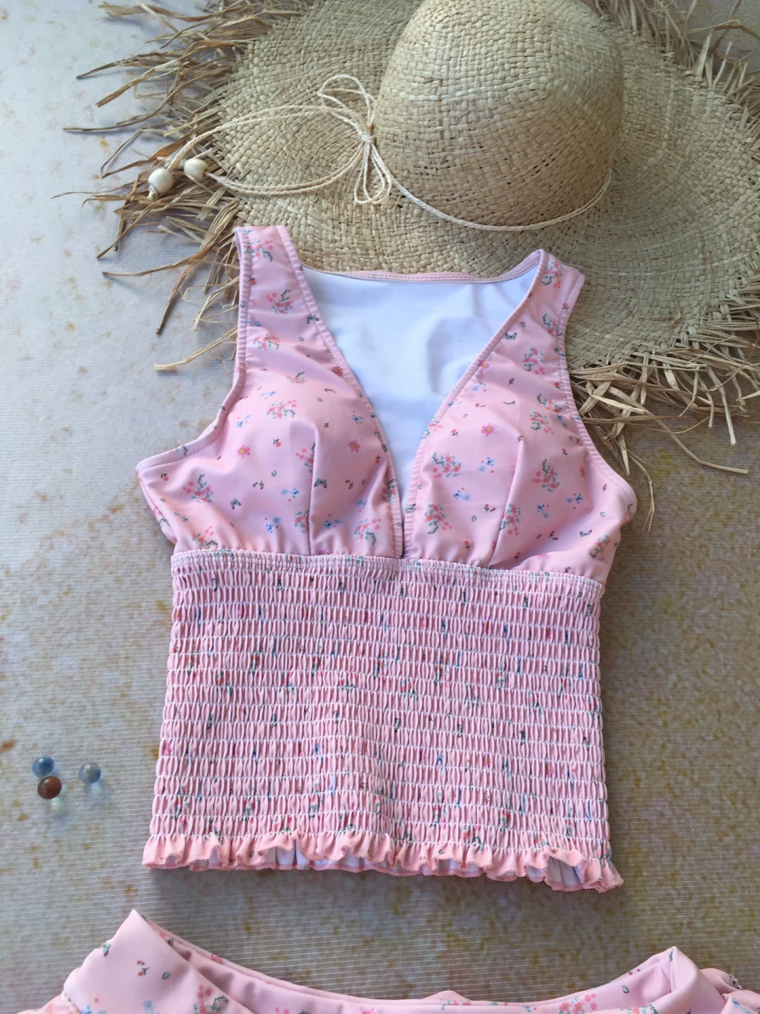 谁懂🎀这套分体泳衣把我甜成迪士尼在逃公主