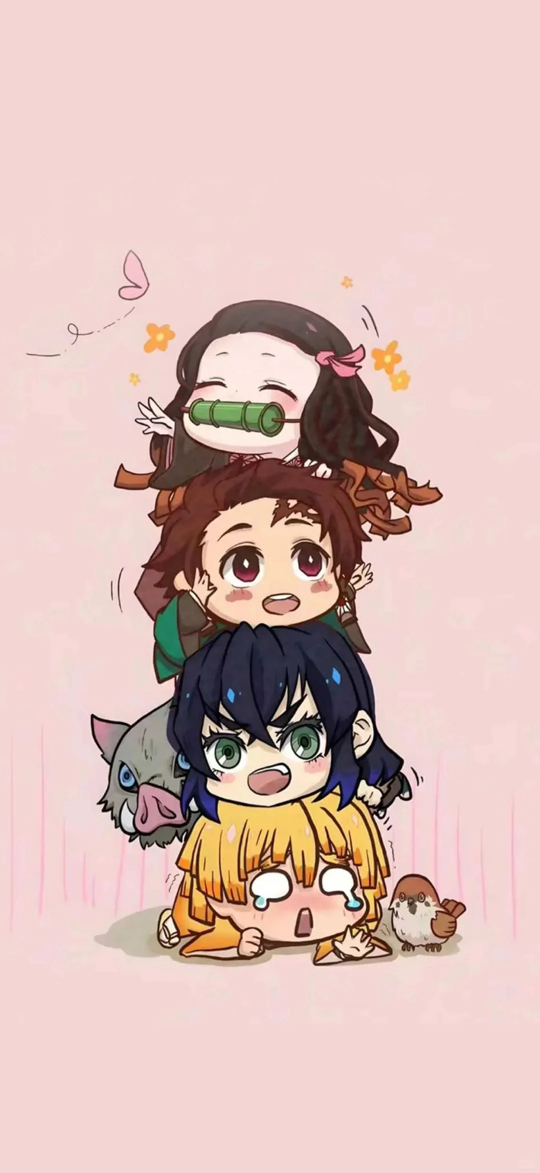 鬼灭之刃Q版壁纸.可爱动漫壁纸