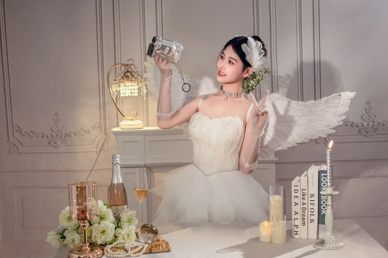 生日写真🎂ins上超火的天使少女写真太绝了❗