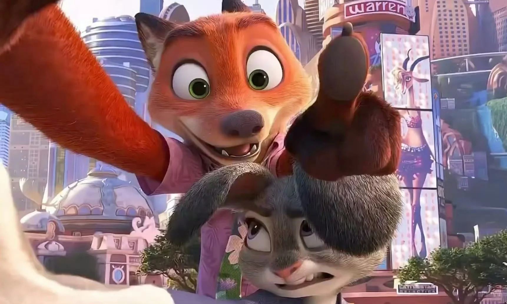 尼克朱迪ipad动态壁纸｜疯狂动物城