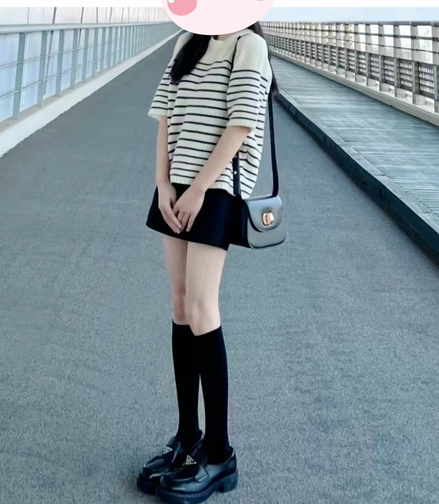 冷色系保暖袜🧦必备小腿袜过膝袜