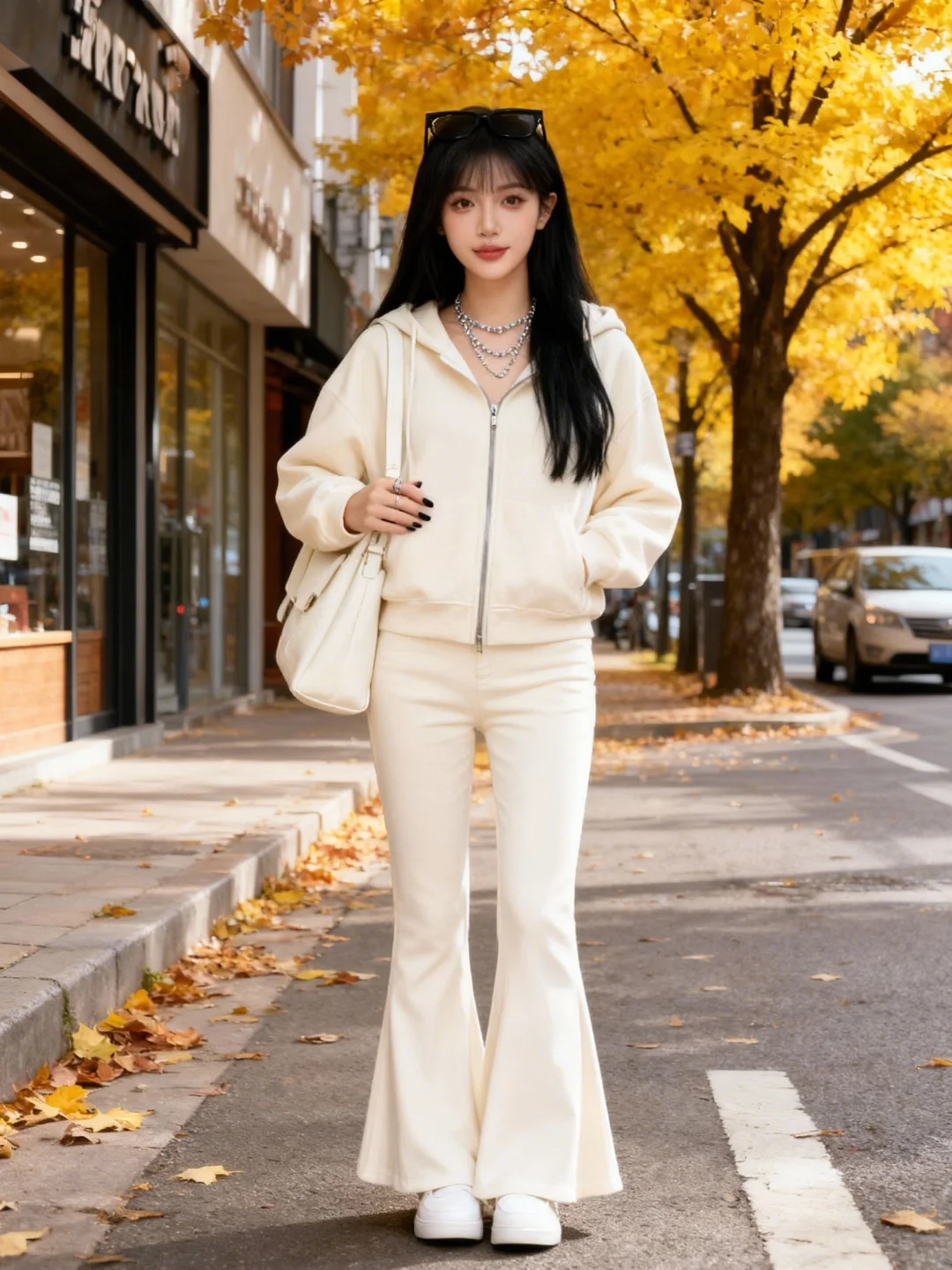 创意图片｜卫衣穿搭分享，留住秋天