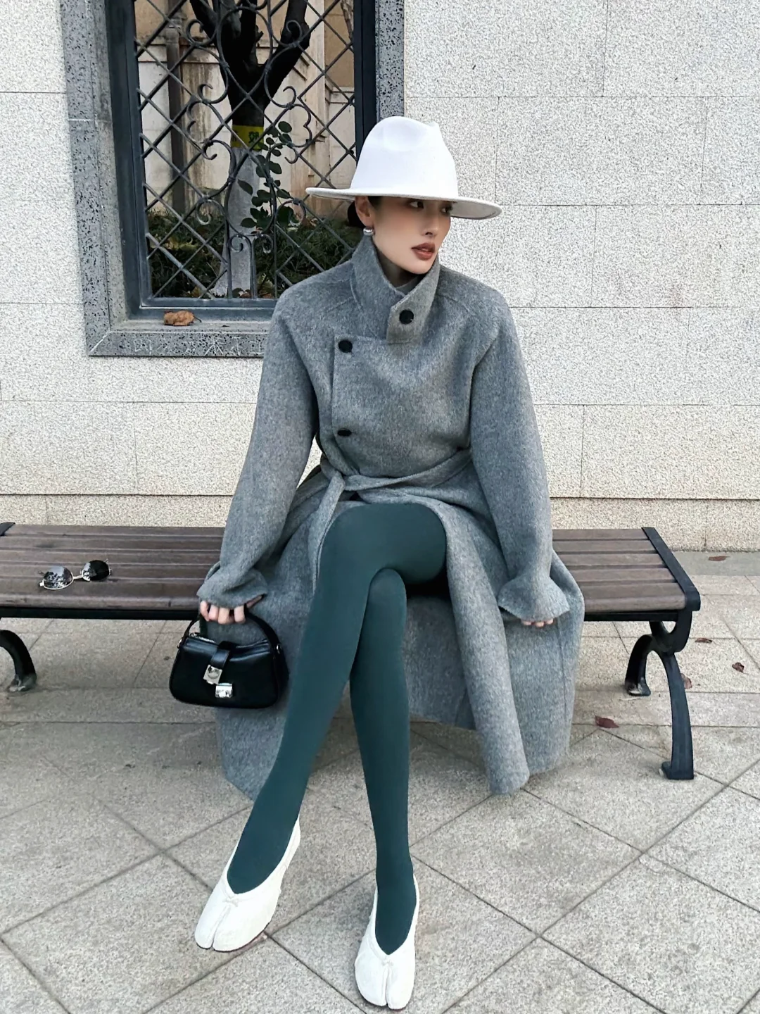 丝袜穿搭*18套！又到了穿丝袜的季节～