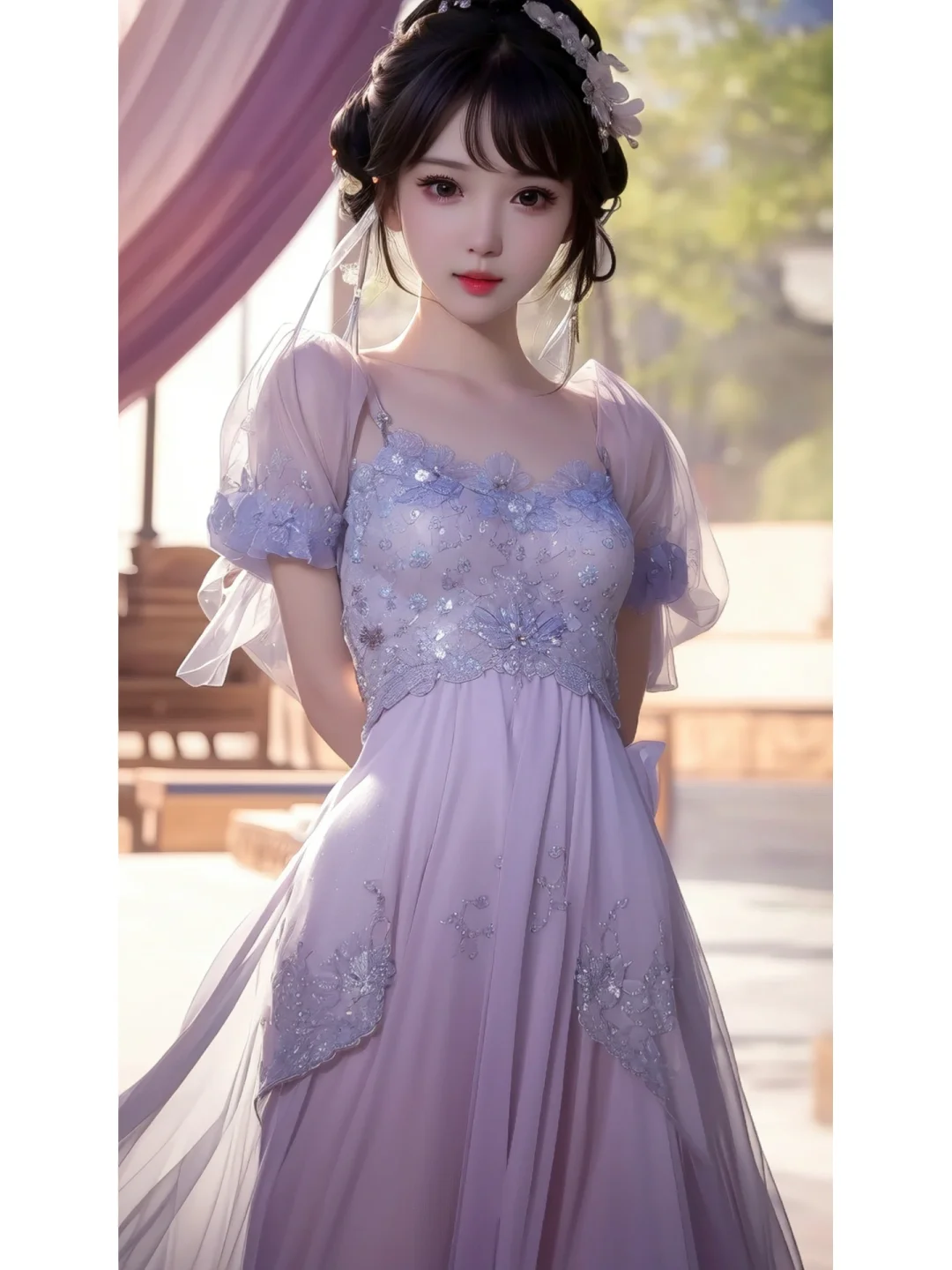 国漫国风古风汉服小姐姐