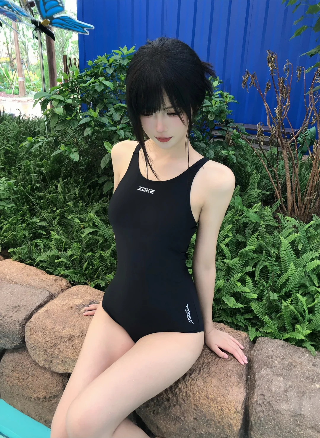 泳衣拍照📸