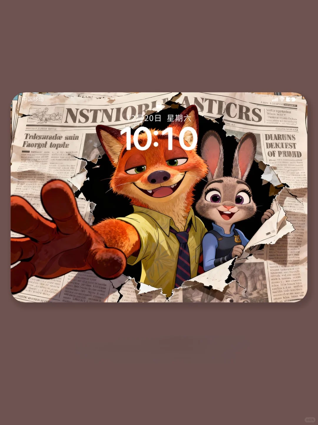 朱迪尼克| 3D冲破报纸平板壁纸